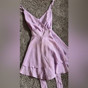 Purple dress